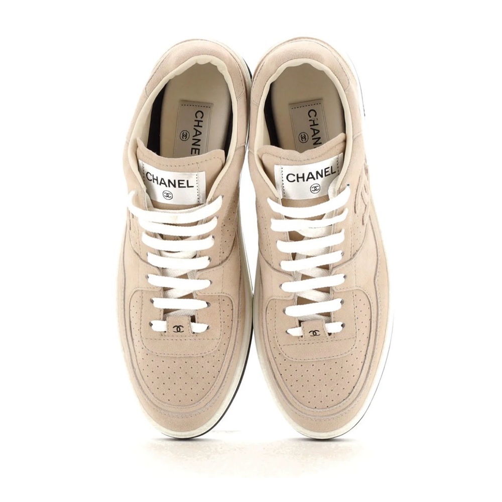 CHANEL Beige Athletic Shoes - Picture 2 of 10